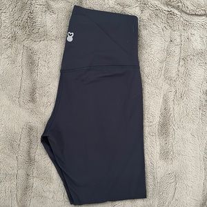 Belle and Bell Crush Leggings - Graphite Blue - lightly worn size small